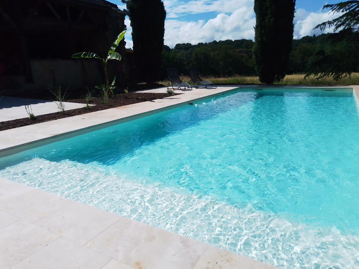 Gite Lot'Ivier Piscine Nature Lot Montayral Zewnętrze zdjęcie